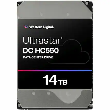 Western Digital Ultrastar DC HC550 DATA CENTER DRIVE 14TB