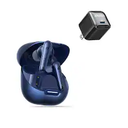Soundcore - Liberty 4 NC Wireless Earbuds with USB C Charger Block 20W,98.5% Noise Reduction, Hi-Res Sound, 50H Battery