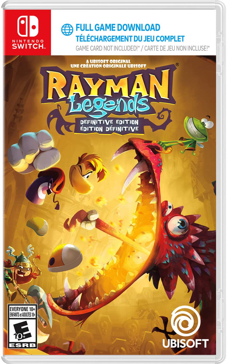 Nintendo - Rayman Legends code-in-box for Nintendo Switch   - VIDEOGAMES - Nintendo Switch price history on PriceWatchPro