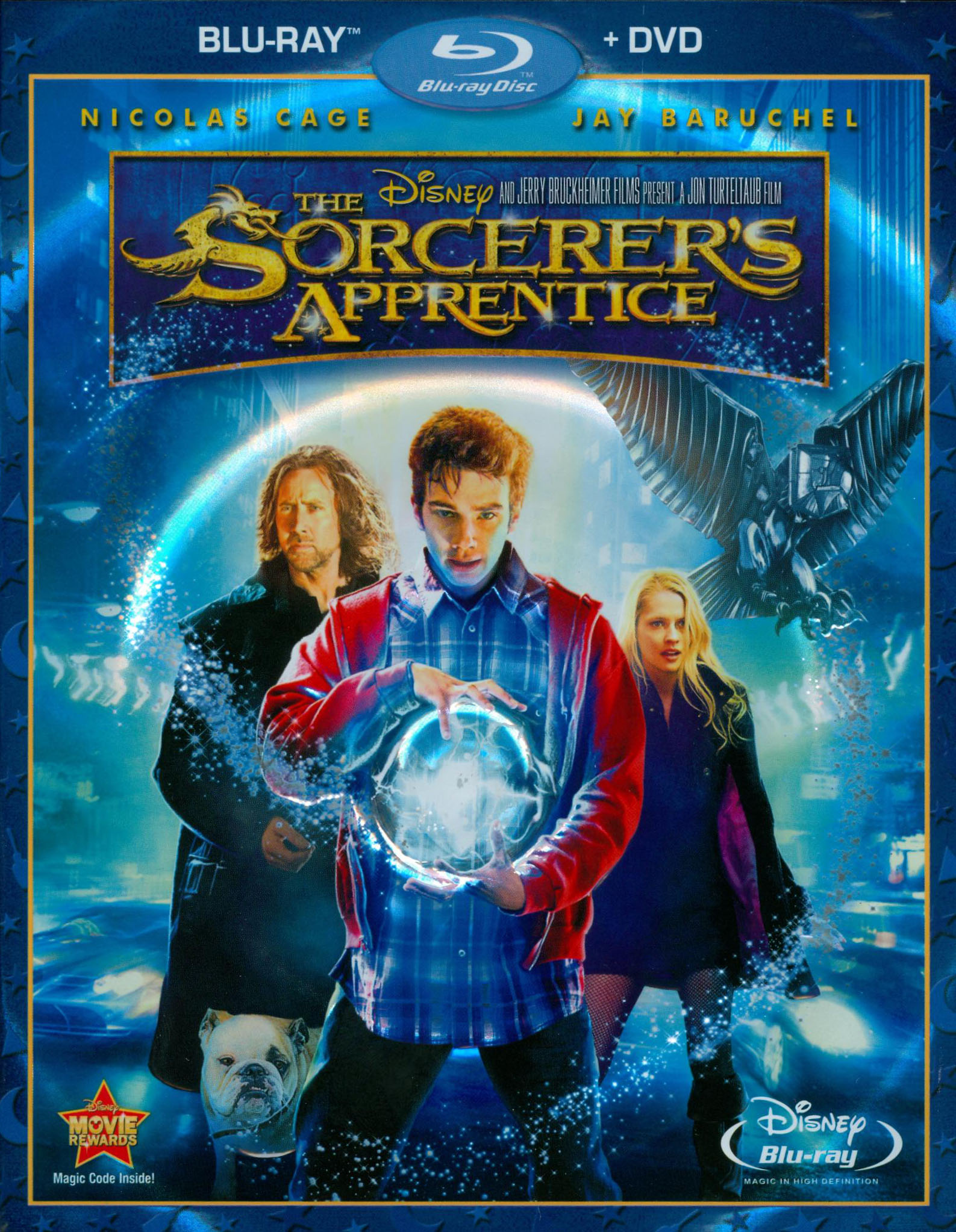The Sorcerers Apprentice 2 Discs Blu Raydvd 2010 Best Buy