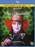 Alice in Wonderland [4 Discs] [Includes Digital Copy] [3D] [Blu-Ray/DVD] [Blu-ray/Blu-ray 3D/DVD] [2010] - Front_Original