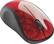 Angle Standard. Logitech - M310 Wireless Mouse - Red Tendrils.