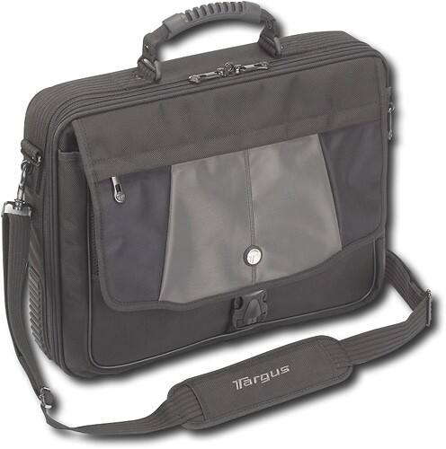 Angle Standard. Targus - Platinum Blacktop Laptop Case - Black/Gray.