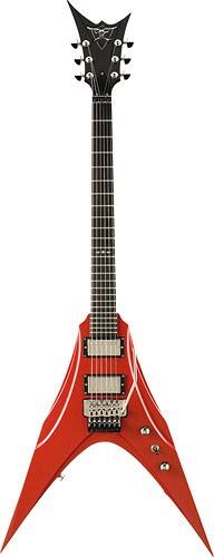 Front Standard. DBZ Guitars - Venom 2 6-String Full-Size Electric Guitar - Red.
