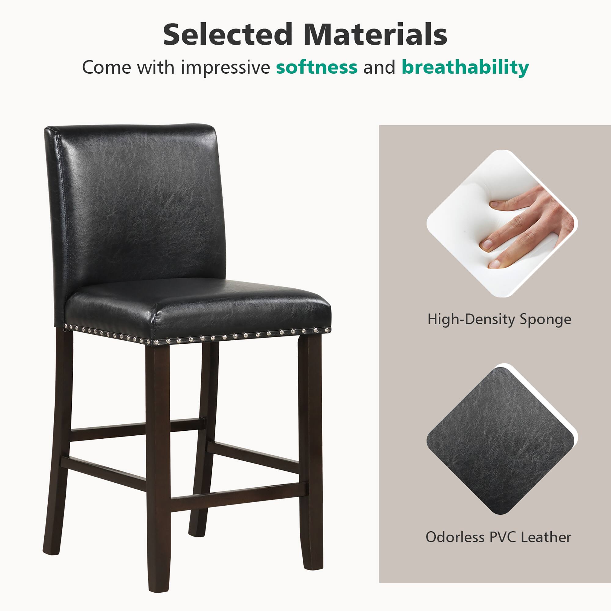 Selected Materials
Come with impressive softness and breathability
High-Density Sponge
Odorless PVC Leather