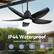 IP44 Waterproof
Outdoor Ceiling Fan with Light
Waterproof
Sunproof
Windproof
Snowproof