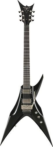 Front Standard. DBZ Guitars - Bird of Prey 2 6-String Full-Size Electric Guitar - Black.