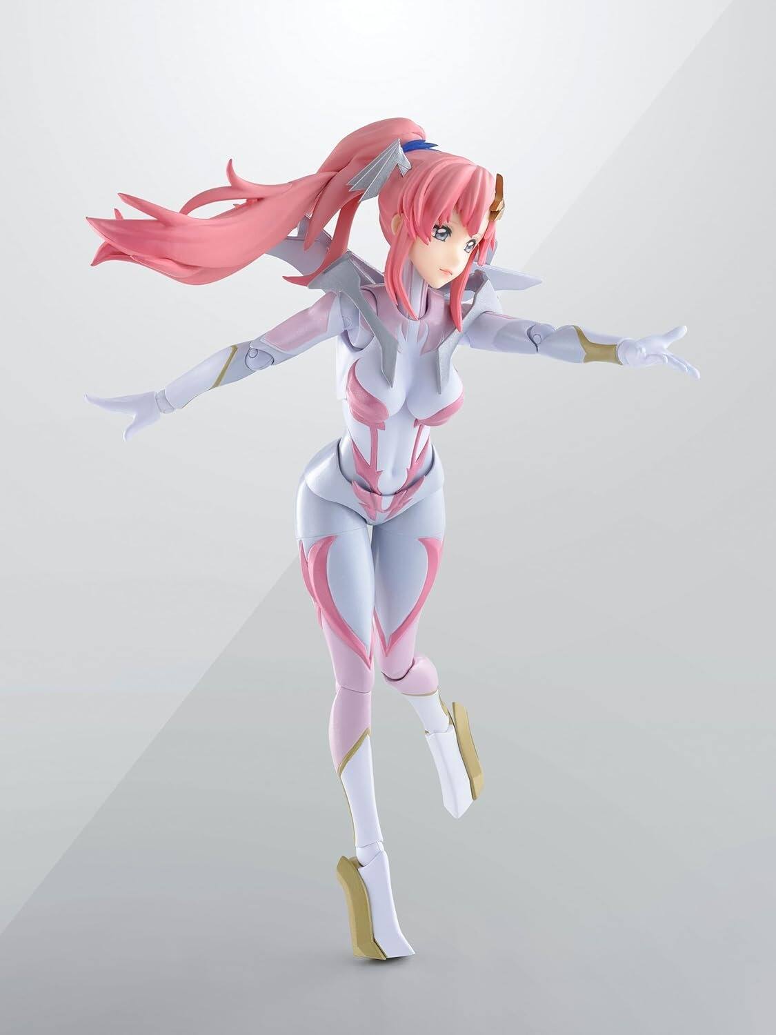 Alt View 2. BANDAI NAMCO Entertainment - Tamashii Nations: Mobile Suit Gundam Seed Freedom - Lacus Clyne Pilot Suit Version Figure.