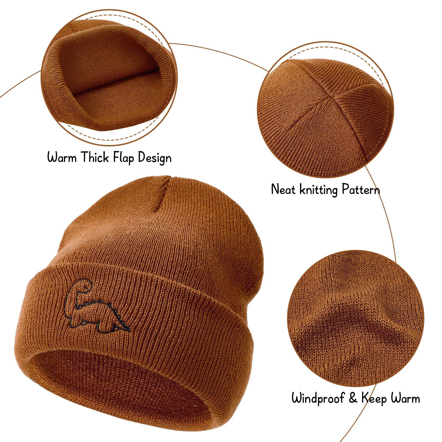 Warm Thick Flap Design  
Neat knitting Pattern  
Windproof & Keep Warm