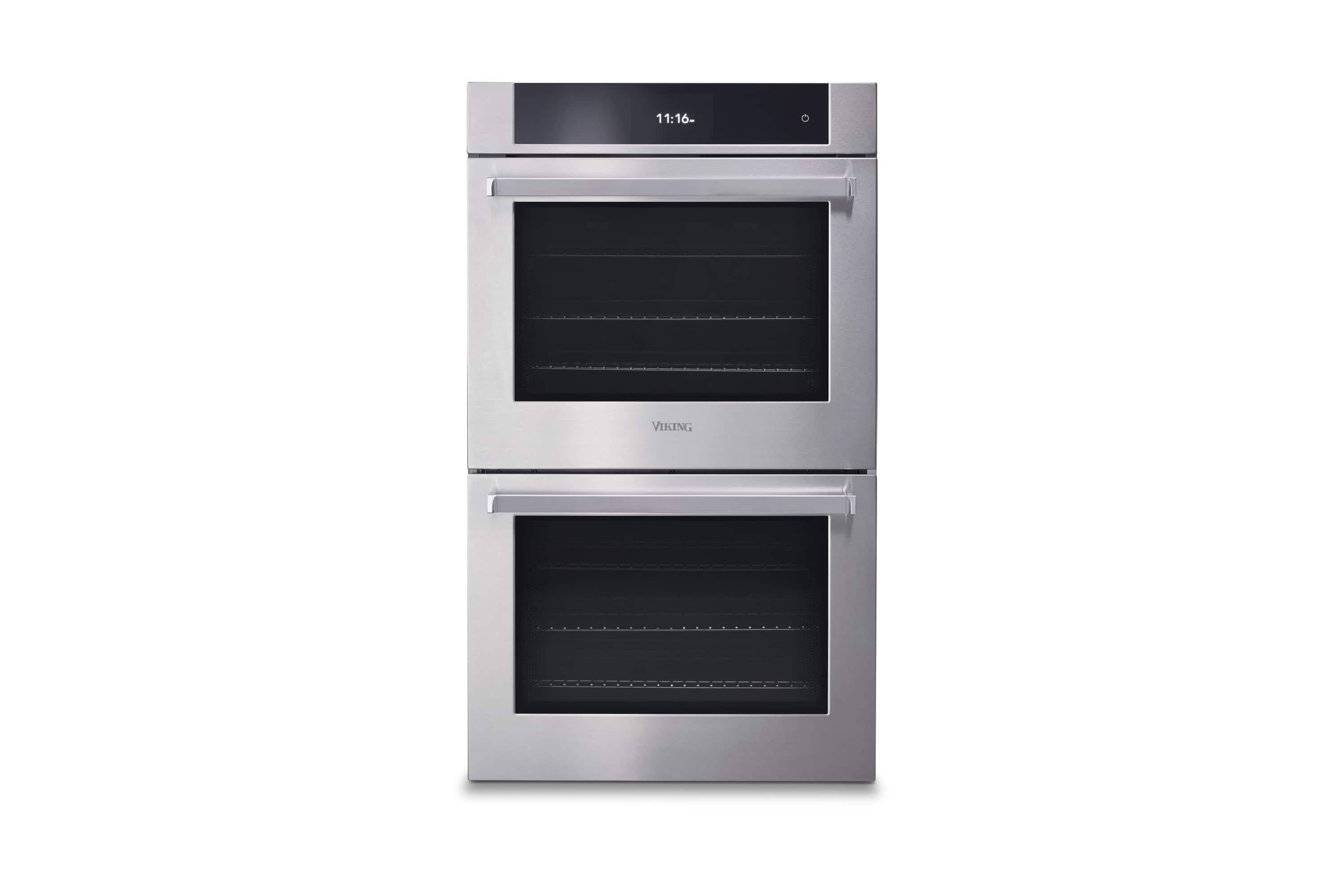 30" Viking RVL Series Double Electric Thermal-Convection Oven - Stainless Steel