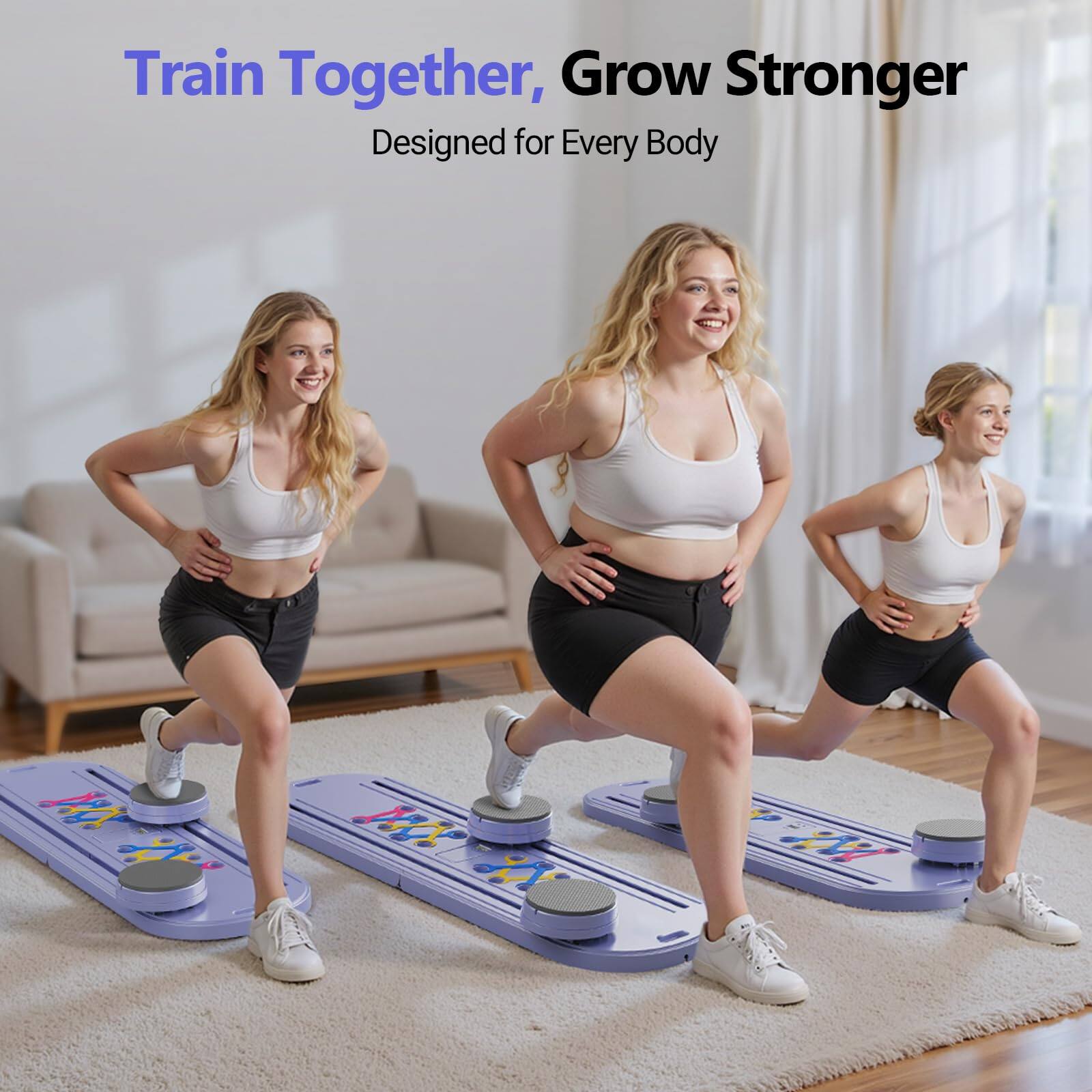 Train Together, Grow Stronger  
Designed for Every Body