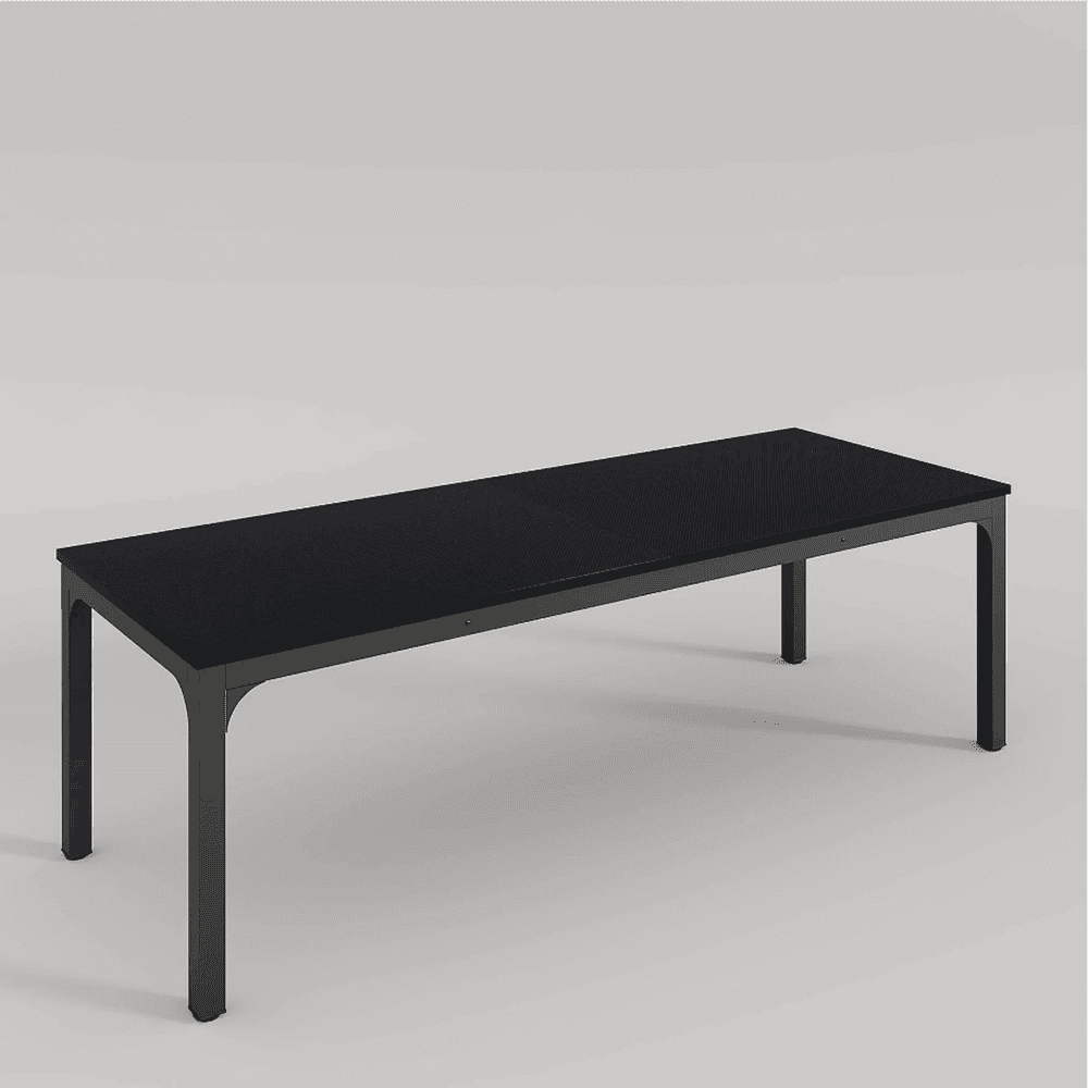 Kadyn - Study Writing Desk, Computer Desk,Rectangle Executive Desk, 78.7" Computer Desk 6FT Conference Table - Black