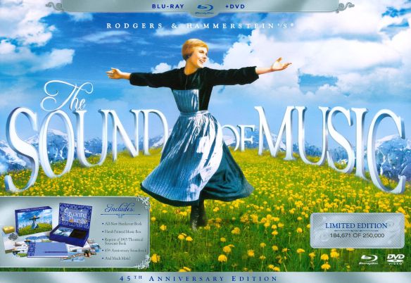  The Sound of Music [45th Anniversary Collector's Set] [4 Discs] [2 Blu-rays/DVD/CD] [Blu-ray/DVD] [1965]