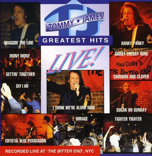 Tommy James - Greatest Hits Live   - COMPACT DISCS [CD] price history on PriceWatchPro