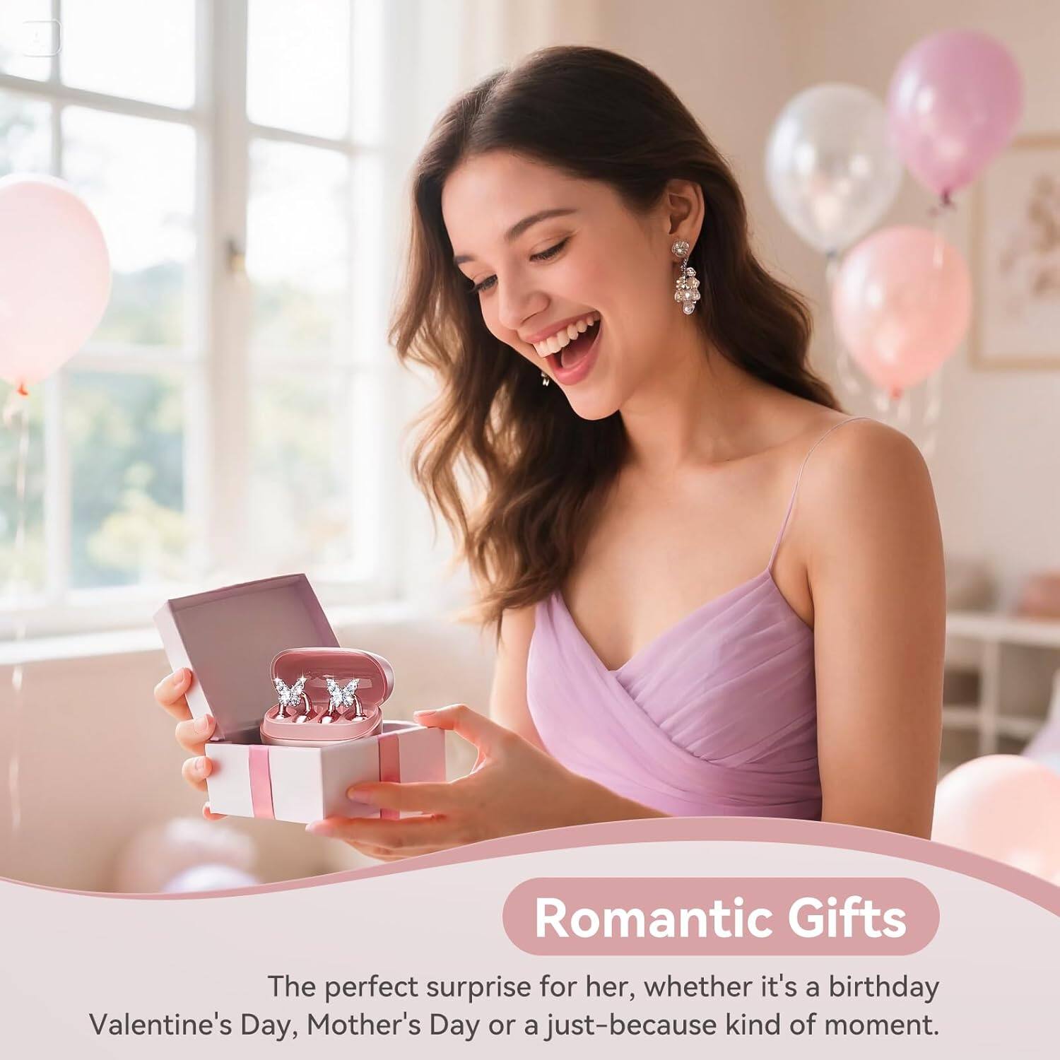 Romantic Gifts

The perfect surprise for her, whether it's a birthday, Valentine's Day, Mother's Day or a just-because kind of moment.