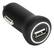 Front. Griffin - PowerJolt USB Vehicle Charger - Black.