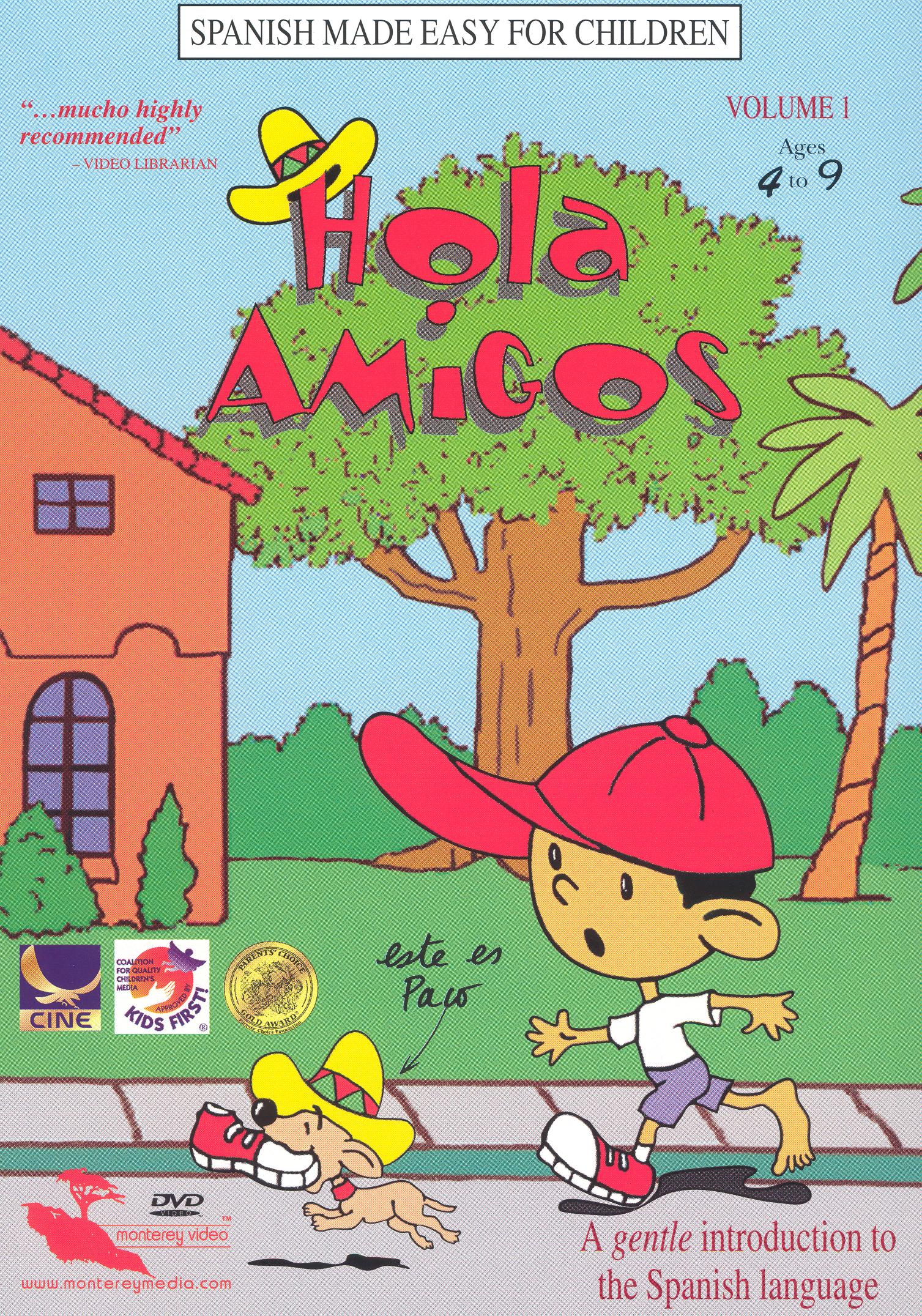 Enajenar pereza Lío Best Buy: Spanish Made Easy for Children: Hola Amigos, Vol. 1 [DVD] [1997]
