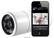 Front Standard. Y-Cam - HomeMonitor Outdoor Wireless Surveillance Camera - White.