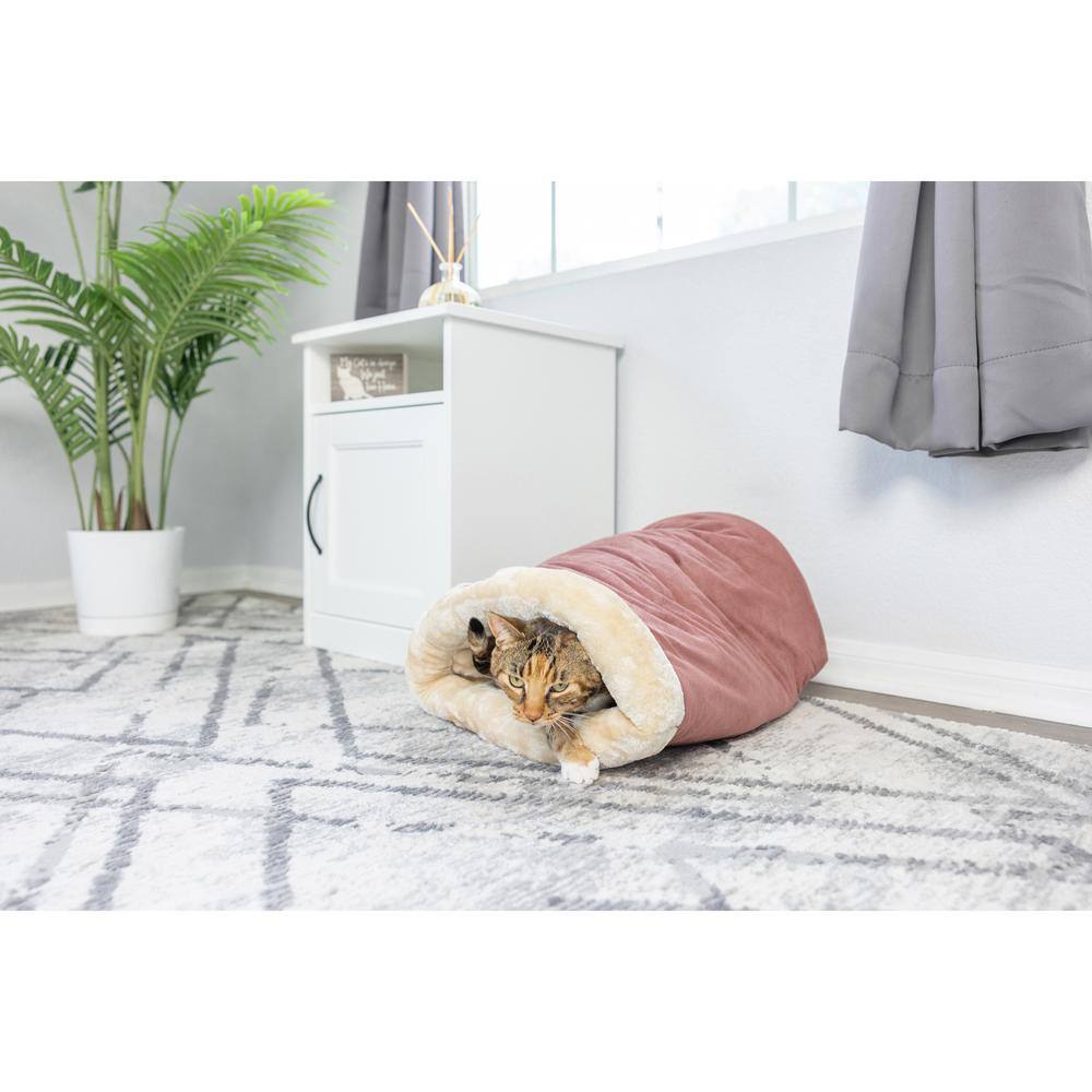 Alt View 1. Armarkat - Cat Bed Indian Red 14W x 20D x 10H - Red.