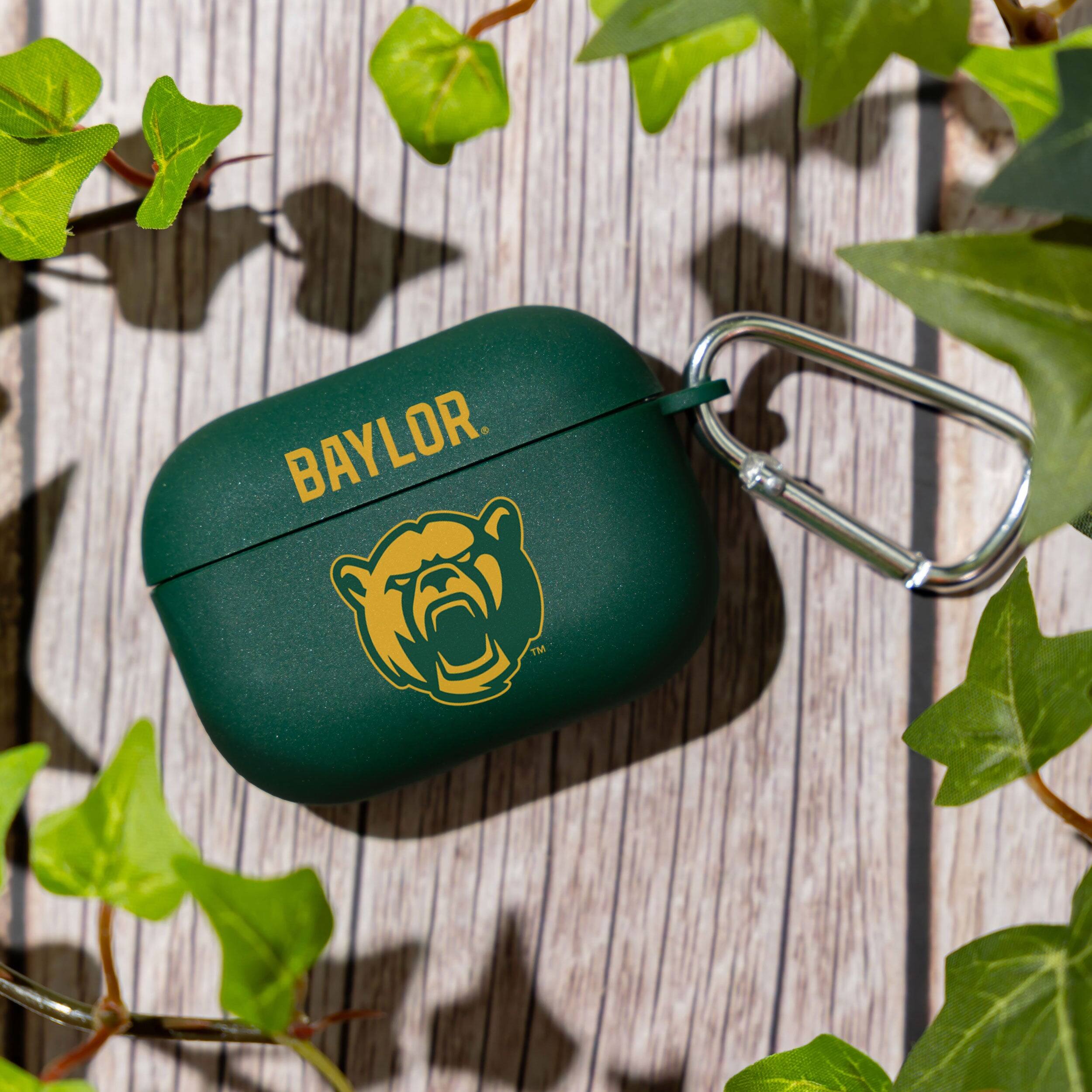 Alt View 2. Affinity Bands - Baylor Bears AirPods Pro Silicone Case Cover - Green.