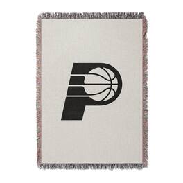 Chad & Jake - Indiana Pacers Woven Blanket - White