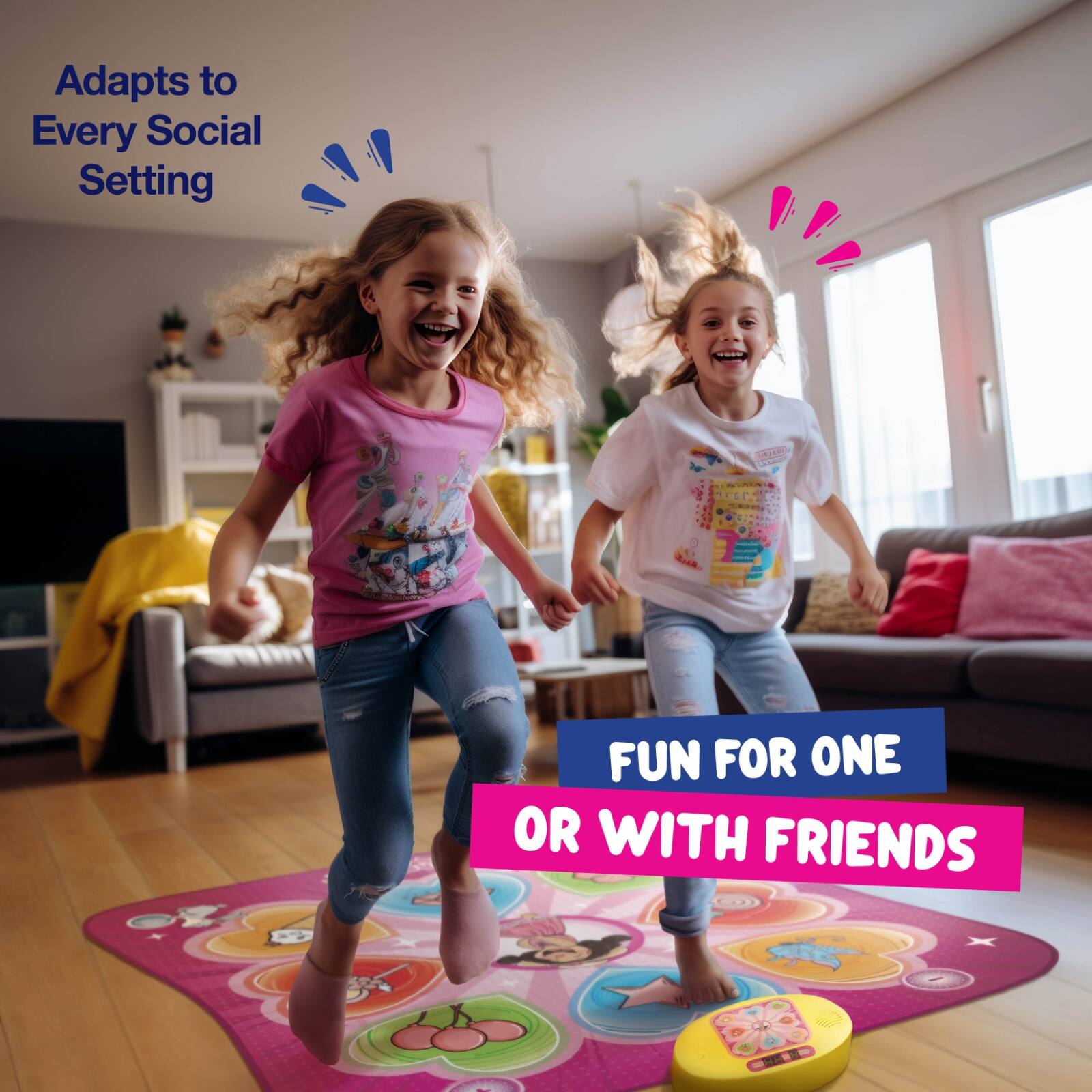 Adapts to Every Social Setting

FUN FOR ONE OR WITH FRIENDS