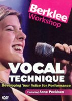 Berklee Workshop: Vocal Technique - Developing Your Voice for Performance [DVD] [2004] - Front_Original