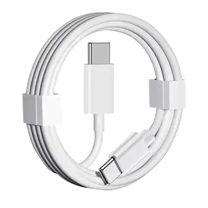 Front. Kitcheniva - USB-C Cable For Smart Phones White.