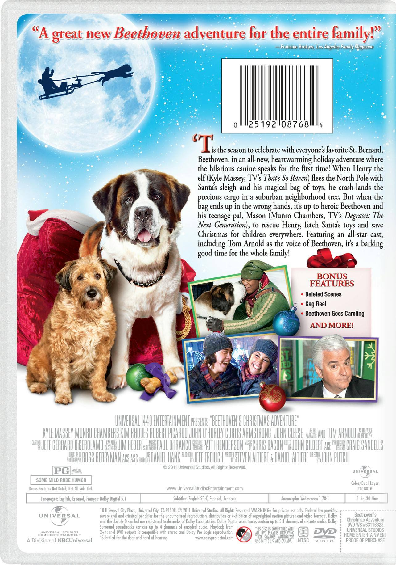Angle. Beethoven's Christmas Adventure (2011) [DVD].