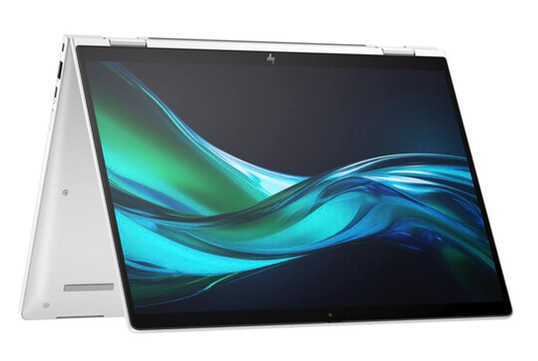 Alt View 2. HP - HP Elite x360 1040 2-in-1 Laptop 14.0 WUXGA (Intel Ultra 7-155H, 32GB LPDDR5X, Win 11 Pro) w/Backpack , Office 365 - Glacier Silver.