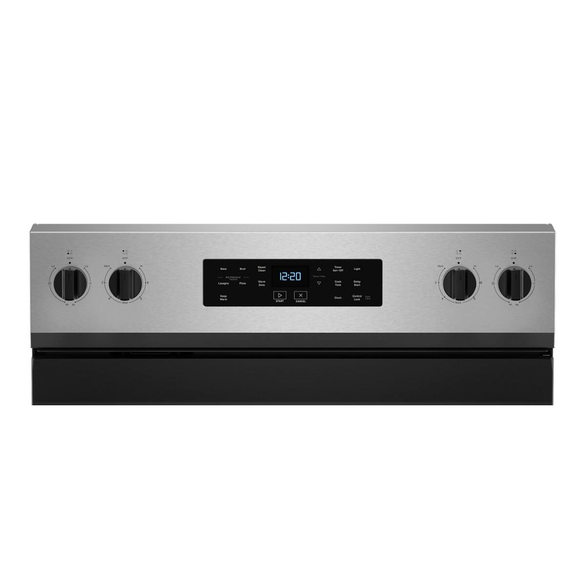 Alt View 11. Whirlpool - Whirlpool - 5.3 Cu. Ft. Freestanding Electric Range with Cooktop Flexibility - Stainless Steel - Stainless Steel.