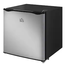 Homcom - Cu.Ft Countertop Mini Freezer - Silver