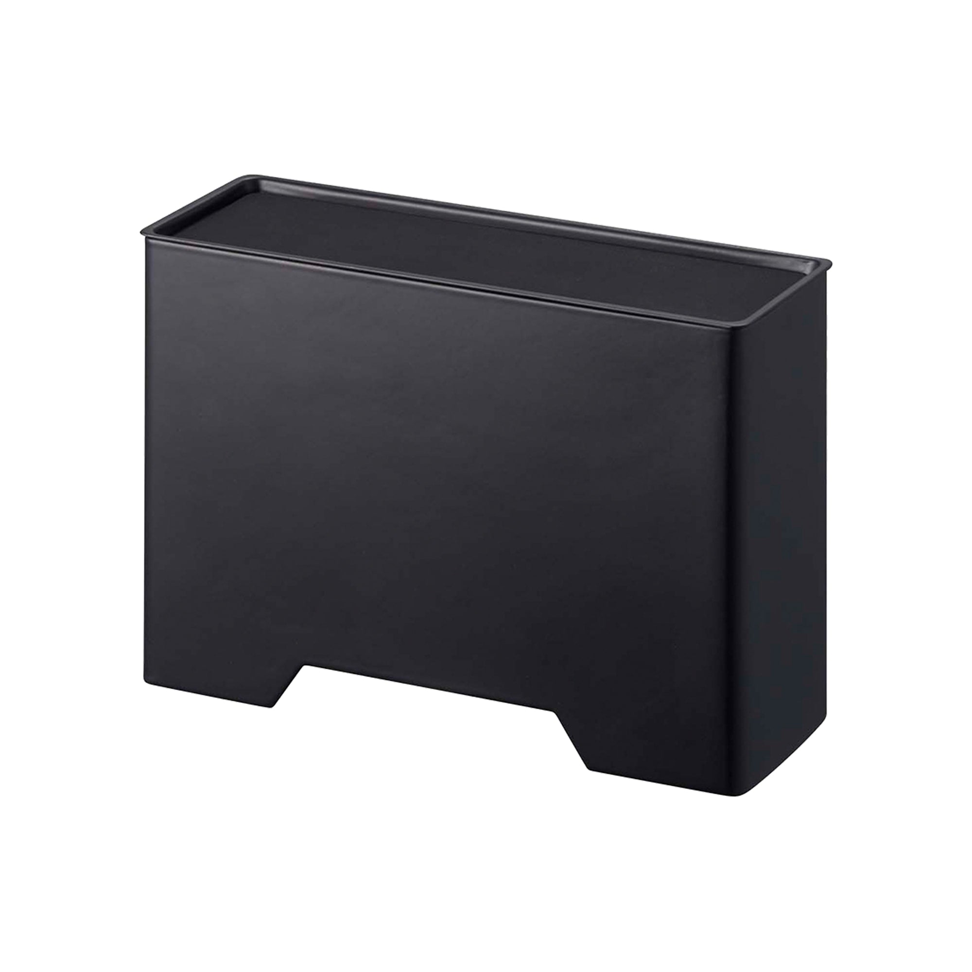 Alt View 6. Yamazaki Home - Magnetic Face Mask Dispenser - Steel - White.
