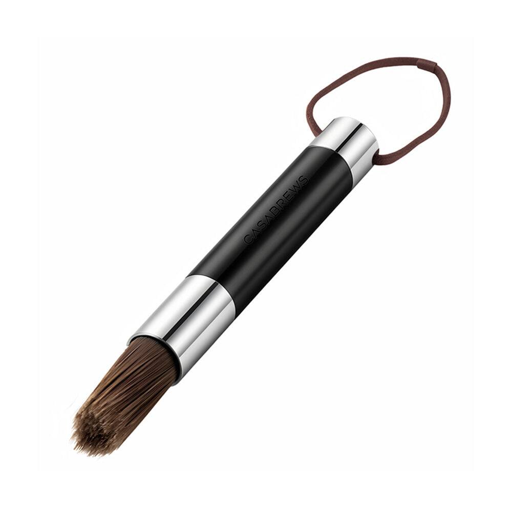 Front. Casabrews - CASABREWS Espresso Machine Cleaning Brush, Coffee Grounds Cleaning Brush for Portafilter, Group Head & Coffee Accessorie - Black.