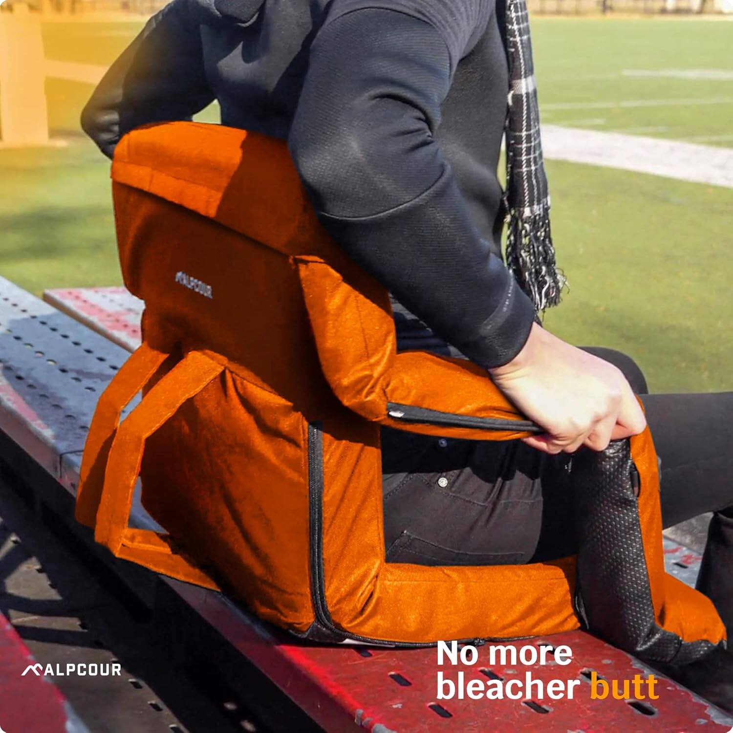 No more bleacher butt

ALPCOUR
