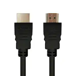 RadioShack - HDMI 2.0 4K Round Cable with Ethernet Male to Male - 9.8m / 32 Feet - Black