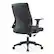 Alt View 5. LeisureMod - Brio Office Chair Ergonomic Lumbar Support Computer Chair Adjustable Desk Chair with 360 Degree Swivel and Tilt - Blue.