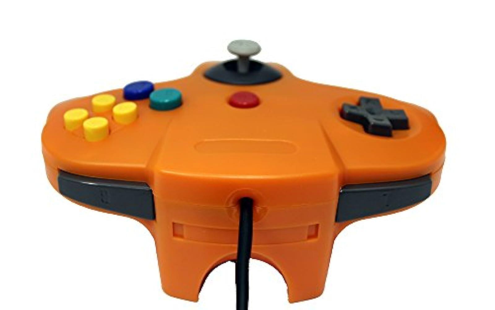 Alt View 2. Mars Devices - Orange Replacement Controller for Nintendo N64 - Orange.