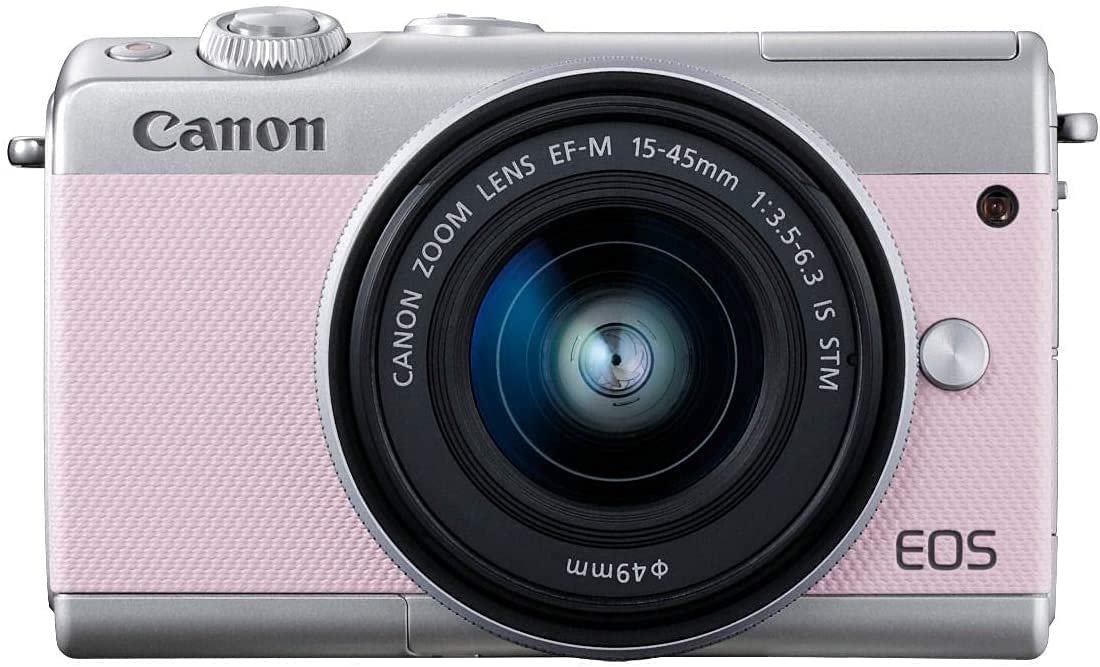 Pink Limited M100 ELS Canon 15-45mm EF-M ピンク M100 EOS Canon Camera *MINT Lens 15-45mm EF-M + デジタルカメラ