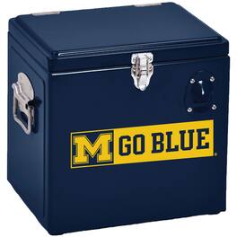 Indigo Falls - Michigan Wolverines 24-Can Party Cooler - Navy