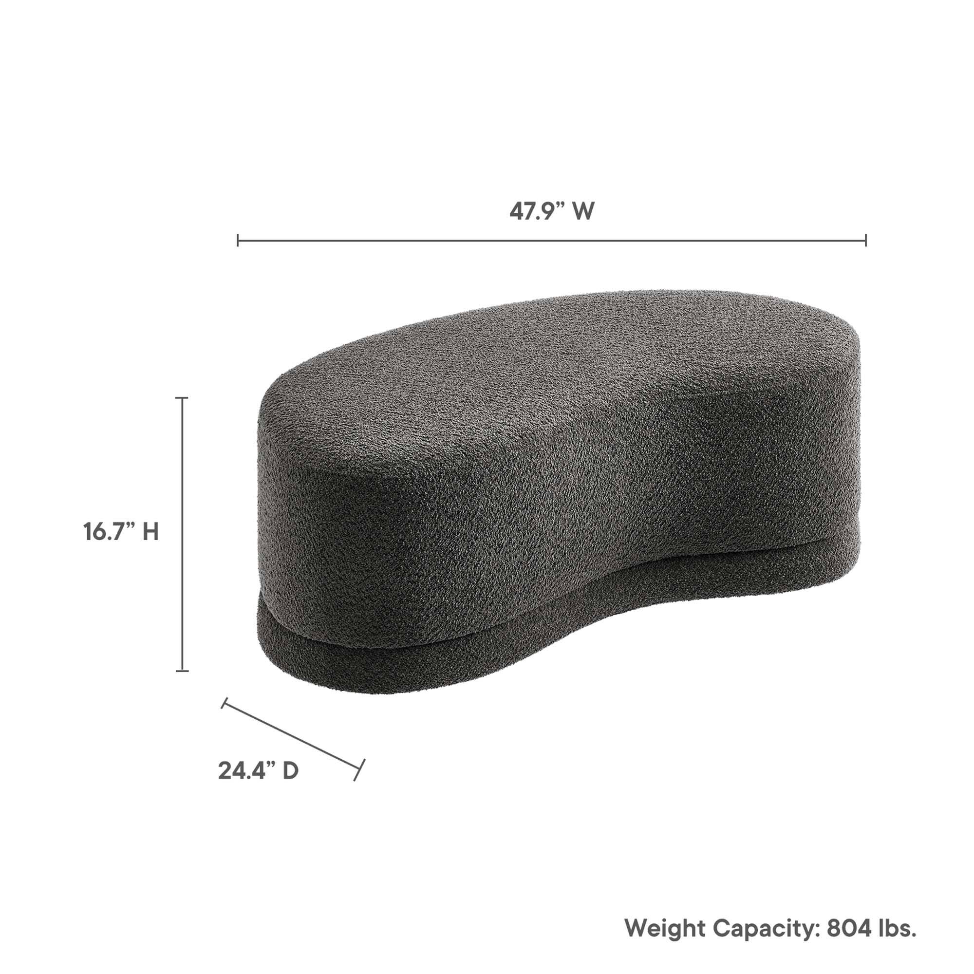 47.9" W  
16.7" H  
24.4" D  
Weight Capacity: 804 lbs.
