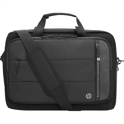 Front. HP - 16" Renew Executive Laptop Bag 6B8Y2AA - Black.