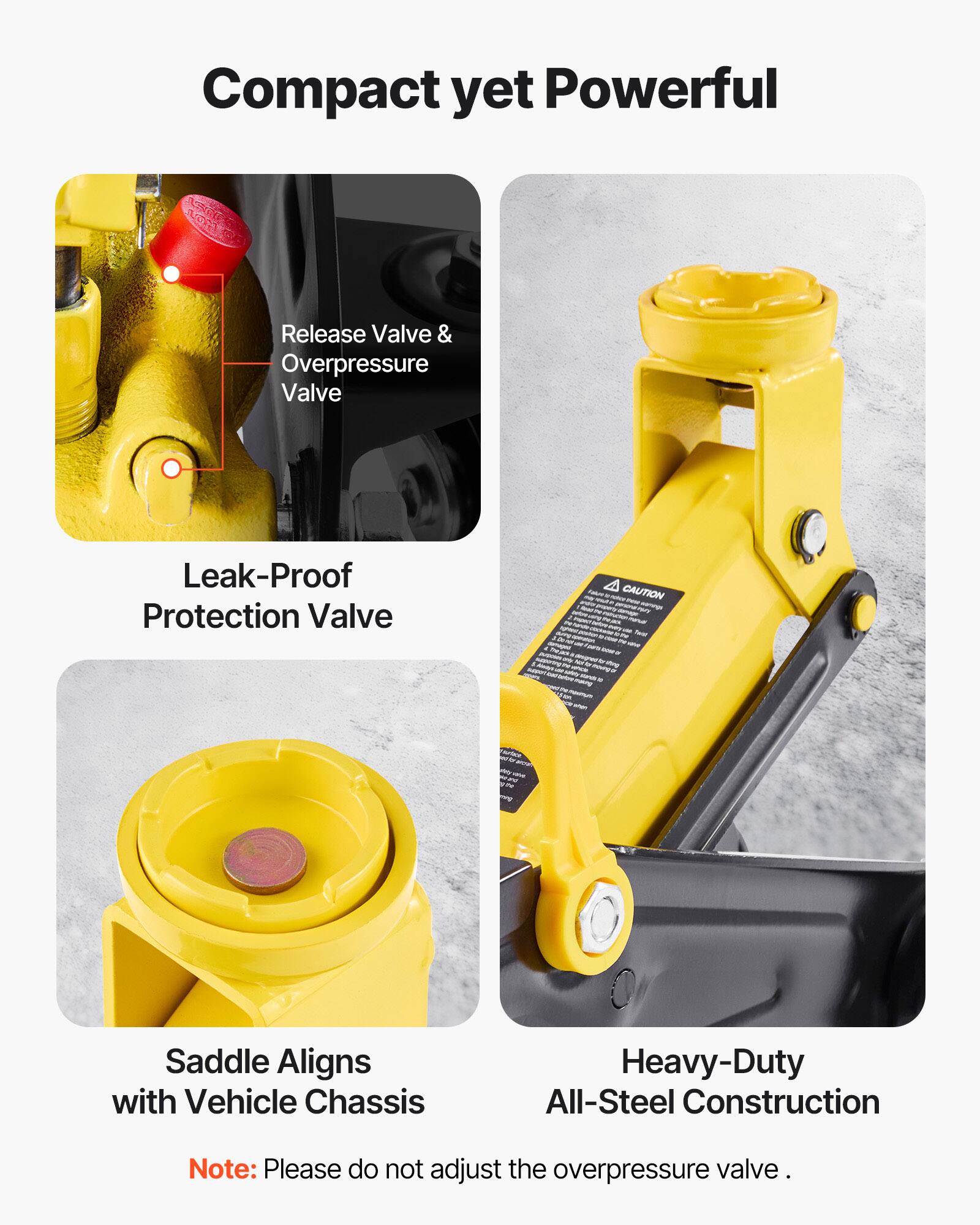 Compact yet Powerful LO2 LR Release Valve & Overpressure Valve Leak-Proof Protection Valve

- CAUTION

- Saddle Aligns with Vehicle Chassis

- Heavy-Duty All-Steel Construction

Note: Please do not adjust the overpressure valve.