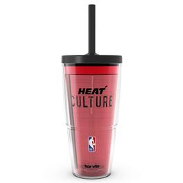 Tervis - Miami Heat 2024/25 City Edition 24oz. Classic Tumbler with Straw - Multicolor