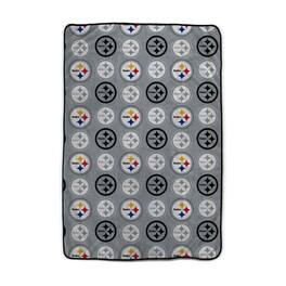 Pegasus - Pittsburgh Steelers 60" x 72" Logo Roll Ultra Soft Blanket - Multicolor
