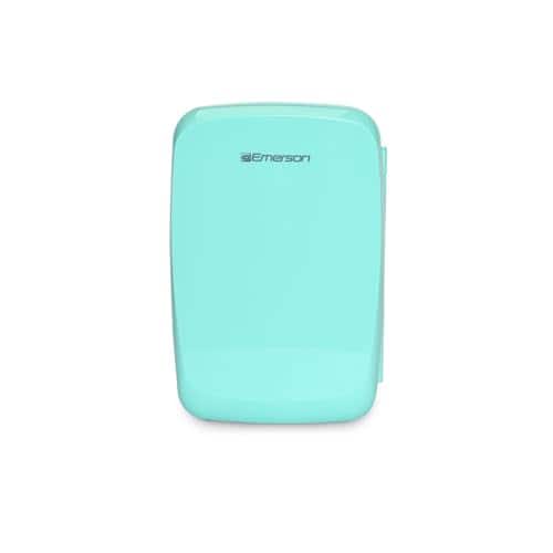 Front. Copeland - EFC-5000 Portable Mini Fridge Cooler for 6 Cans, Compact 4L Capacity - Turquoise.