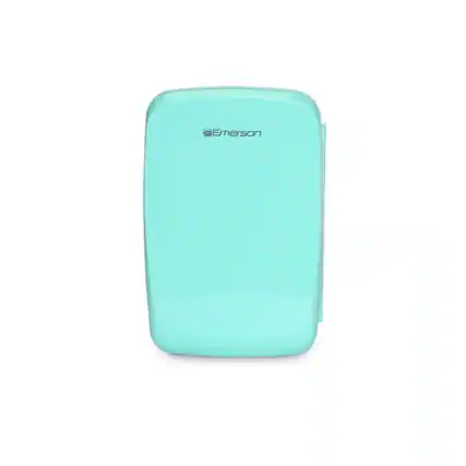 Front. Copeland - EFC-5000 Portable Mini Fridge Cooler for 6 Cans, Compact 4L Capacity - Turquoise.