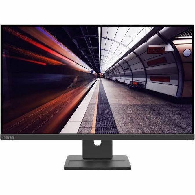 Alt View 5. Lenovo - Lenovo ThinkVision E24-30 24" Class Full HD LED Monitor - 16:9 - Raven Black - 23.8" Viewable - In-plane Switching (IPS) - Black.