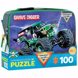 Eurographics - Monster Jam: 100pc Puzzle & Lunch Box - Grave Digger