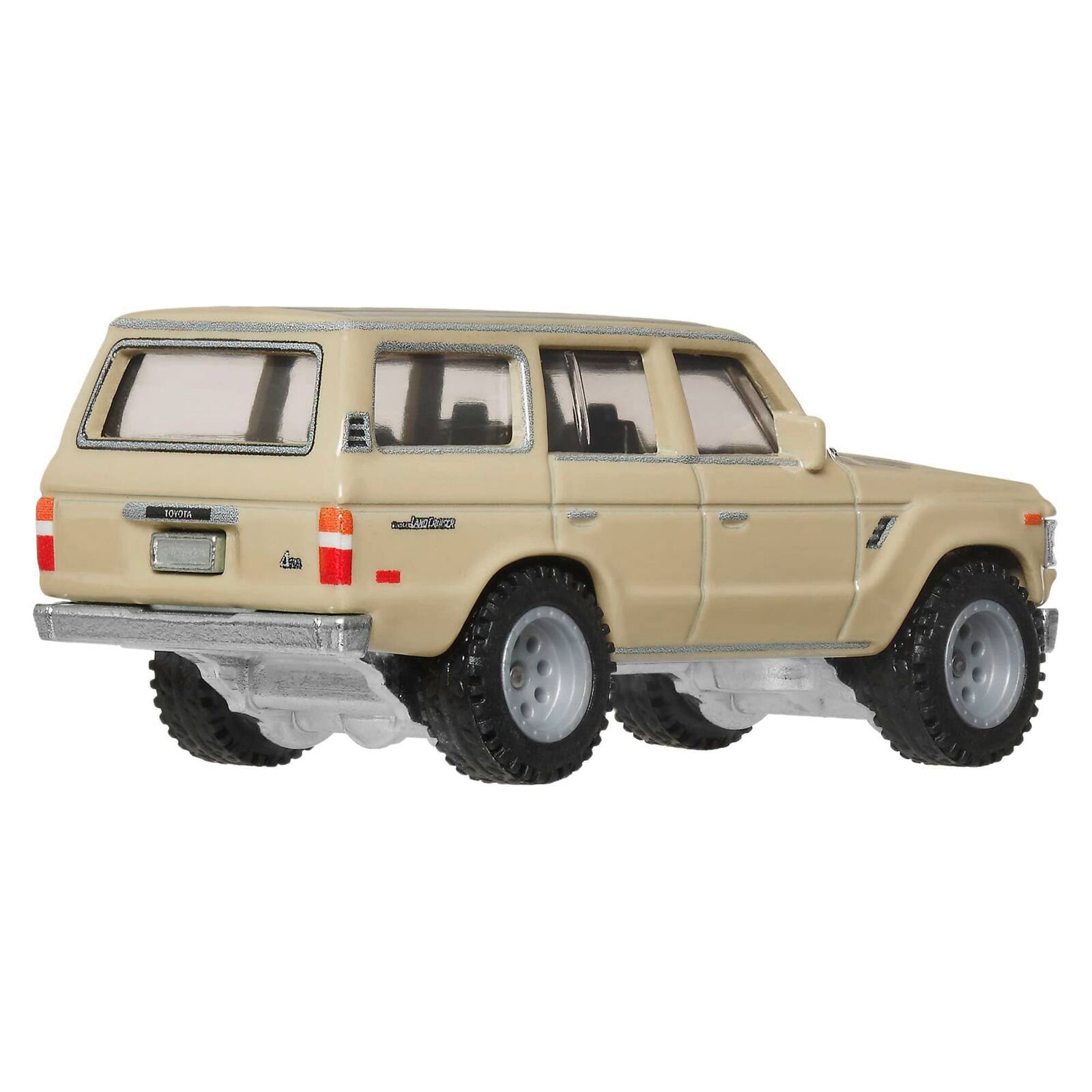 Alt View 2. Hot Wheels - Toyota Land Cruiser FJ60 Tan "Hobbs & Shaw" (2019) Movie "Fast & Furious" Series Diecast Model Car by Hot Wheels.